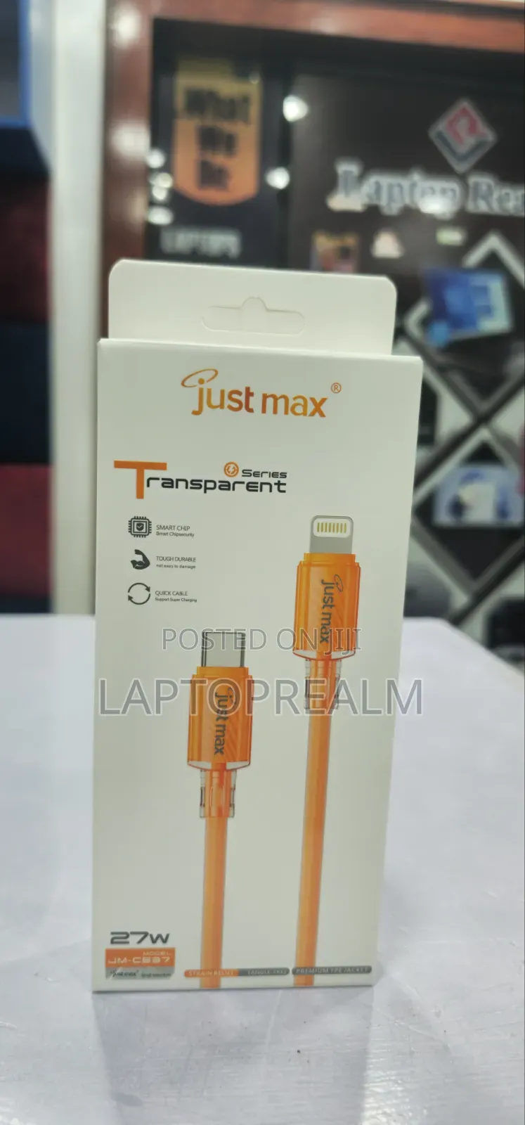 Type-C to Lightning iPhone) Cable