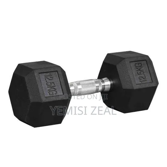 12.5kg Hexagon Dumbbell Pair Set