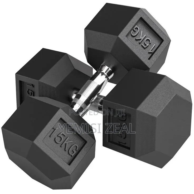 15kg Hexagon Dumbbell Set of Pair