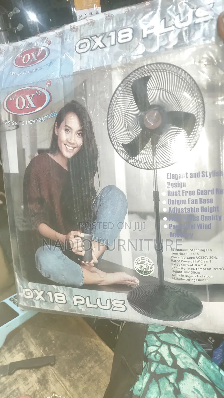 Ox Standing Fan
