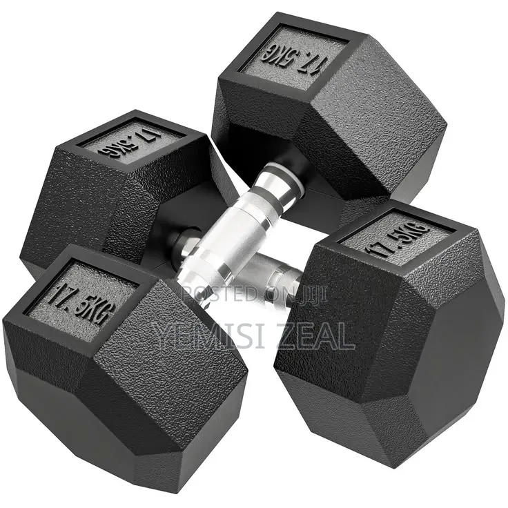 17.5KG Hexagon Dumbbell Set of Pair
