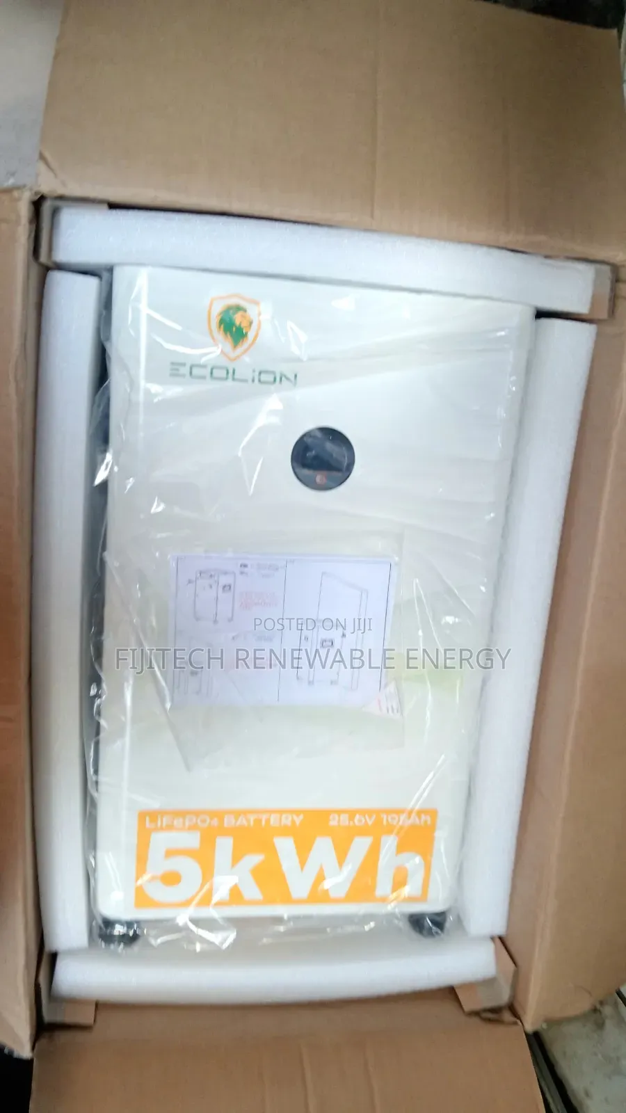 5kwh 24v Ecolion Lithium Battery