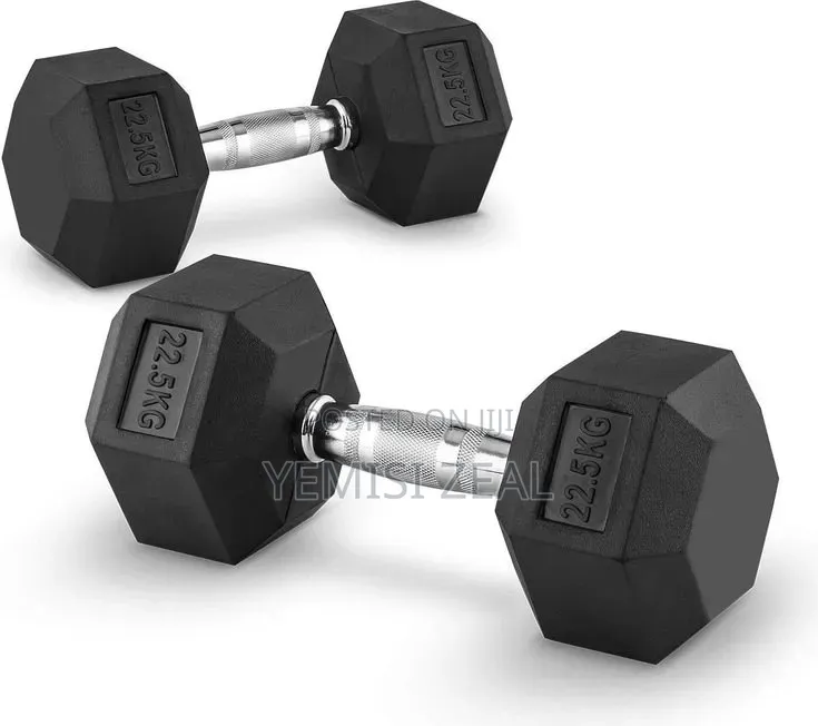 22.5KG Hexagon Dumbbell Set