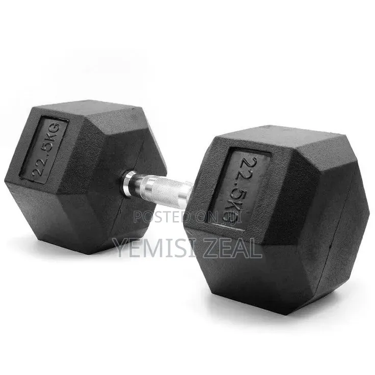 22.5KG Hexagon Dumbbell Set