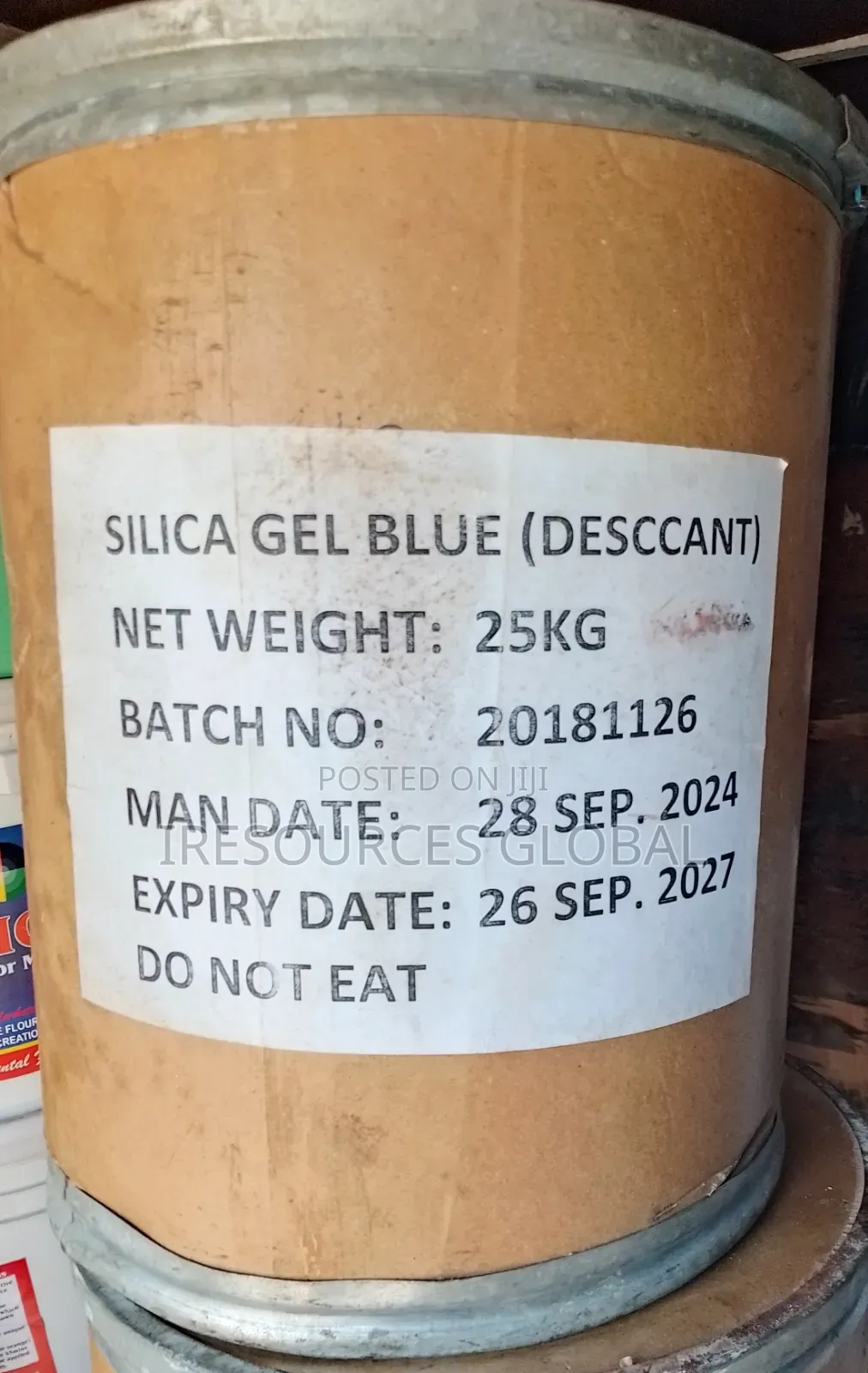 Blue Slica Gel 97% to 99%