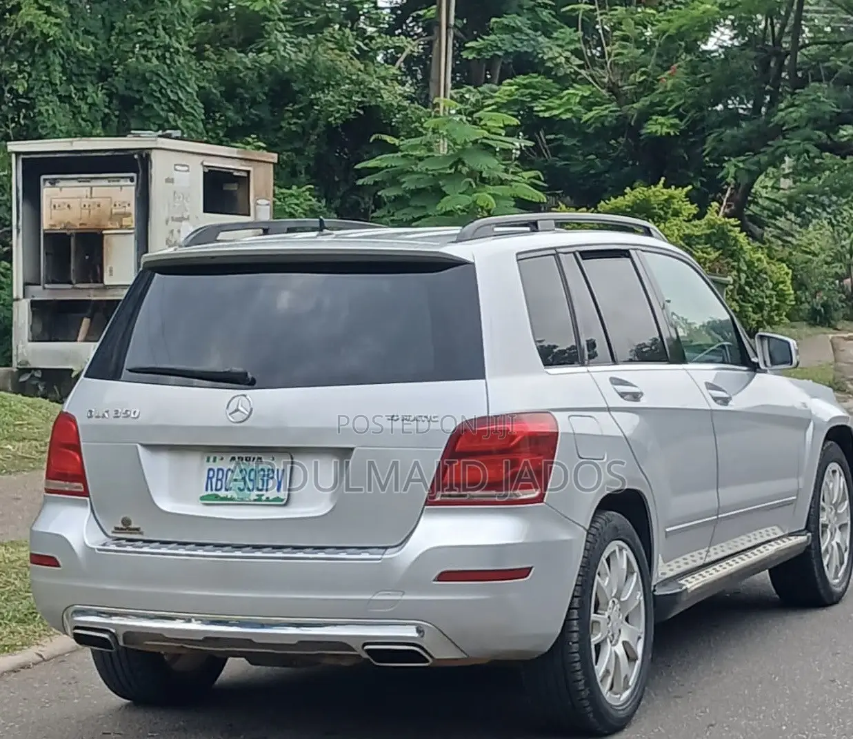 Mercedes-Benz GLK-Class 2012 Silver