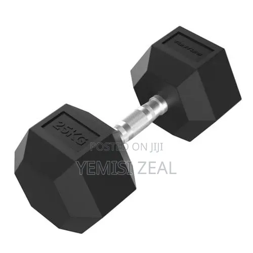 25KG Hexagon Dumbbell Pair Set