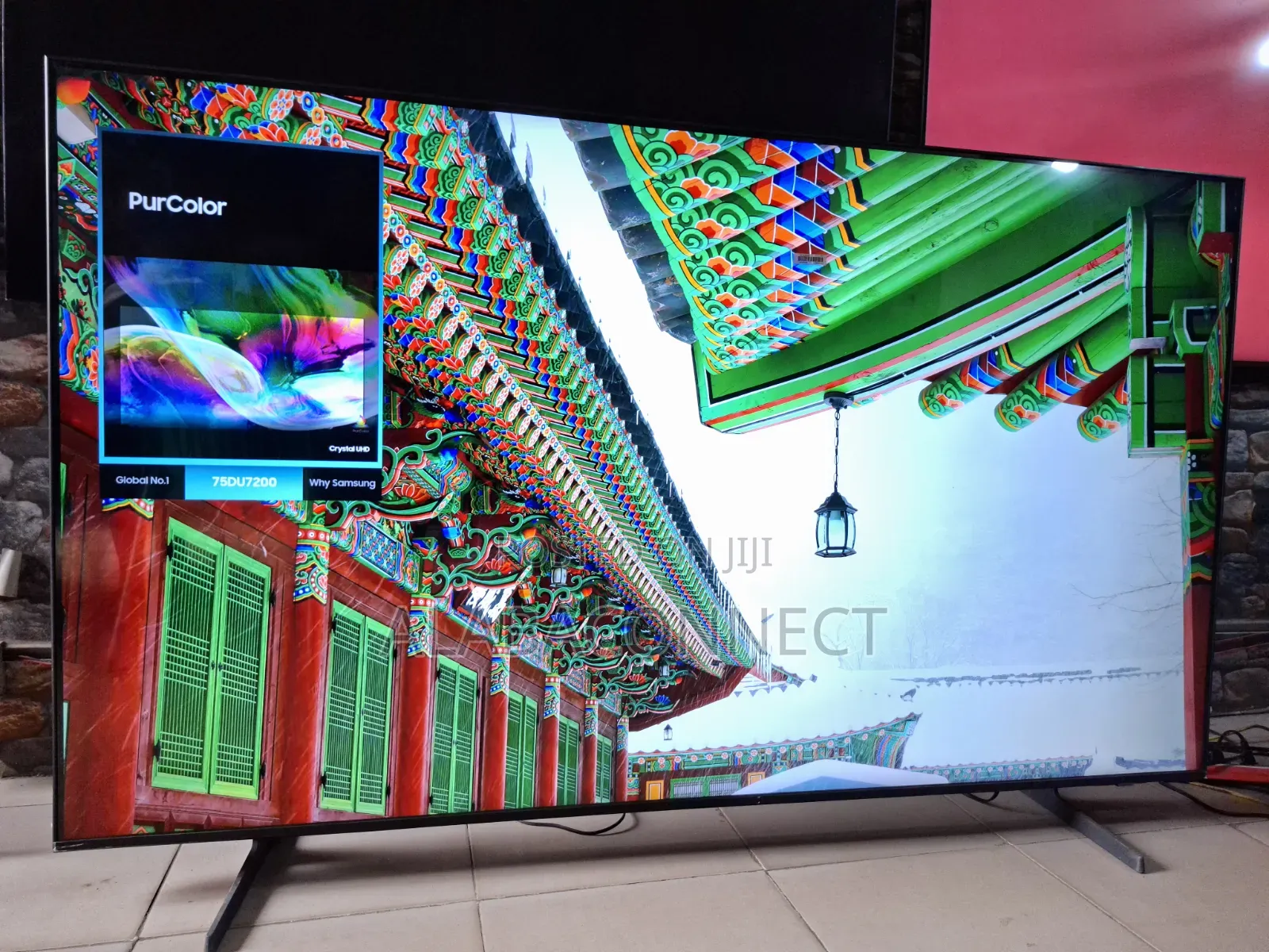 2024 75" Samsung CrystalUHD Real4k HDR Smart TV