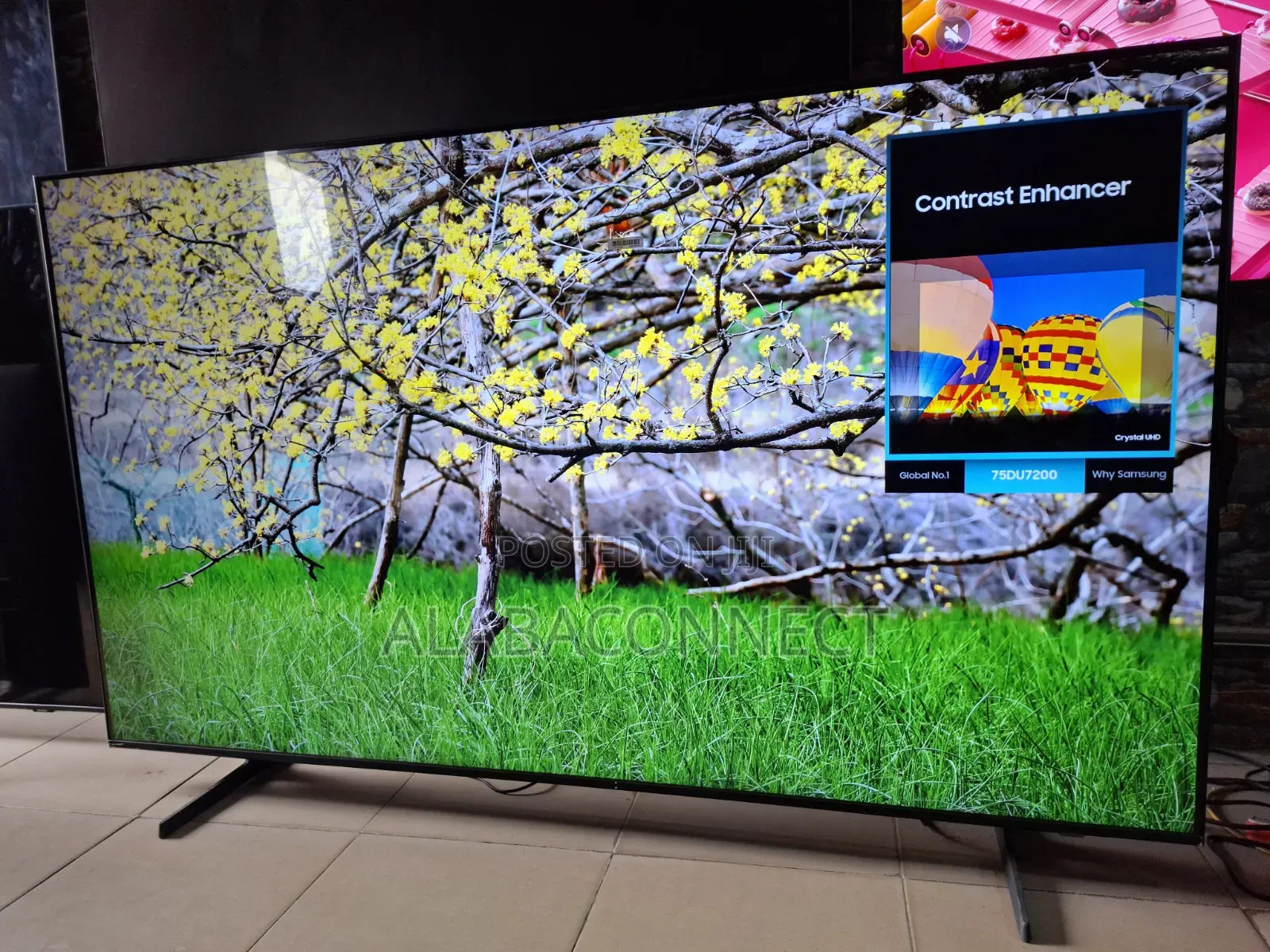 2024 75" Samsung CrystalUHD Real4k HDR Smart TV