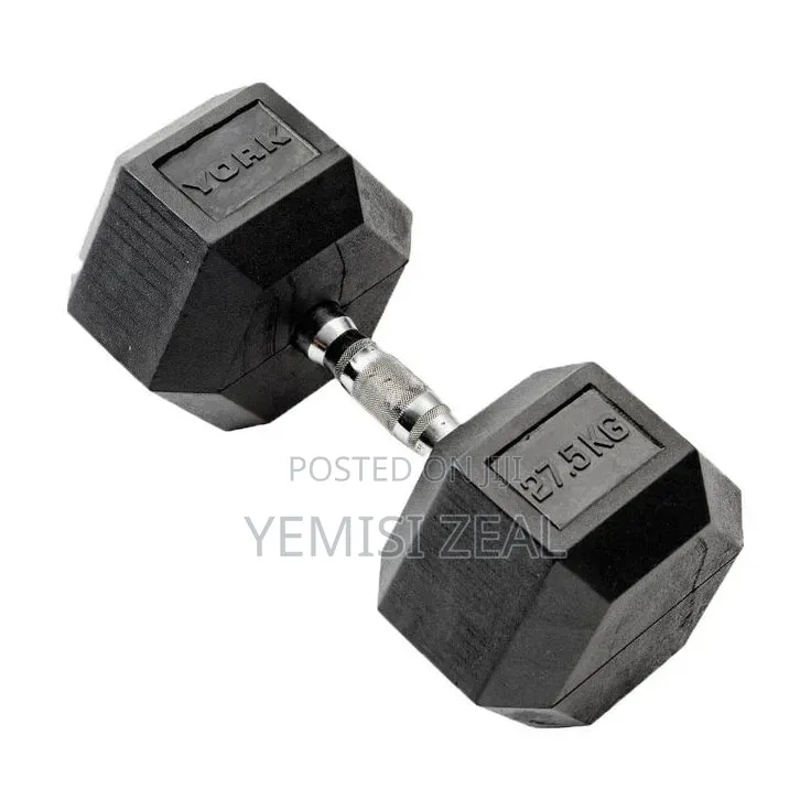27.5KG Hexagon Dumbbell Pair Set