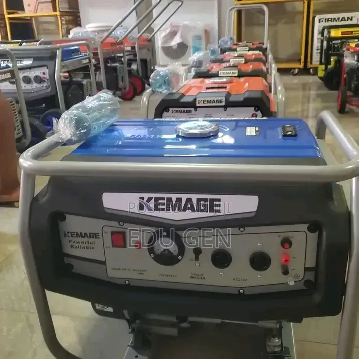 Original KEMAGE KM8500E2 6.5KVA Generator With Remote Control