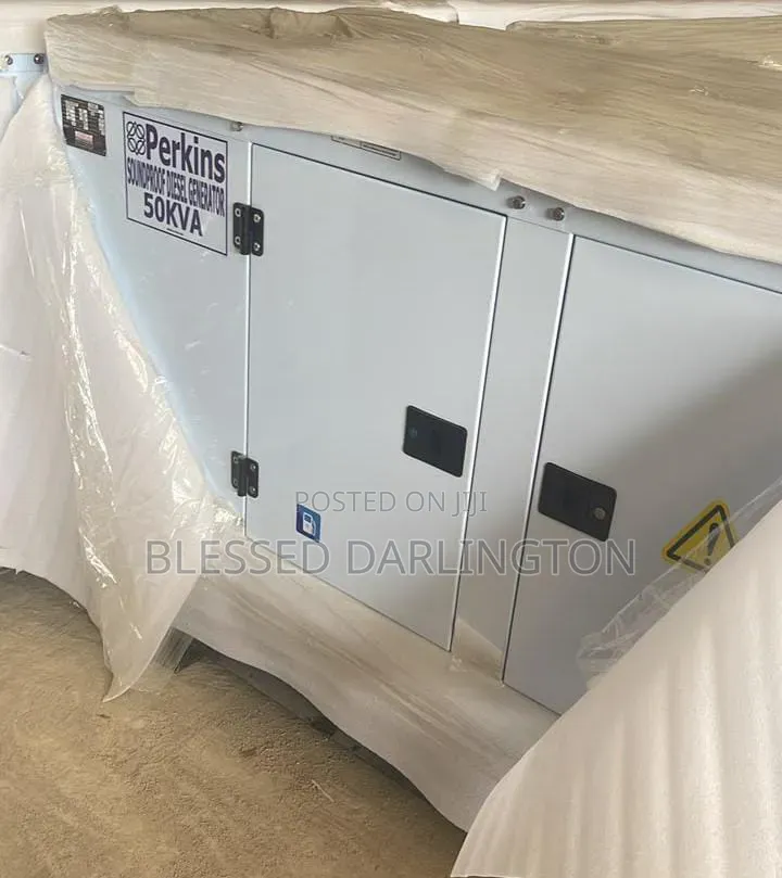50kva Perkins Soundproof Diesel Generator