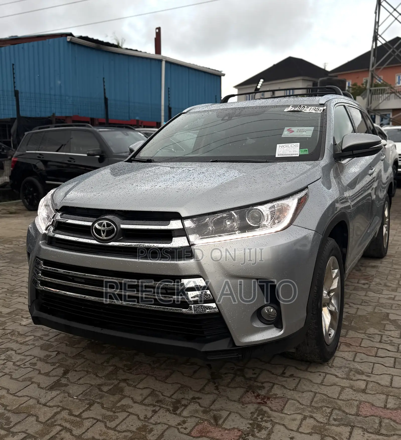 Toyota Highlander Limited 4dr SUV AWD (3.5L 6cyl 6A) 2015 Silver