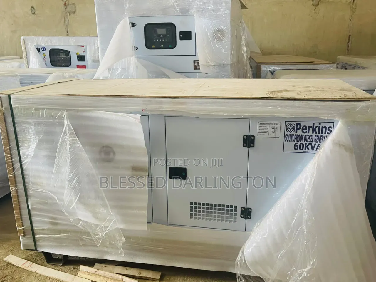 60kva Original Perkins Soundproof Diesel Generator
