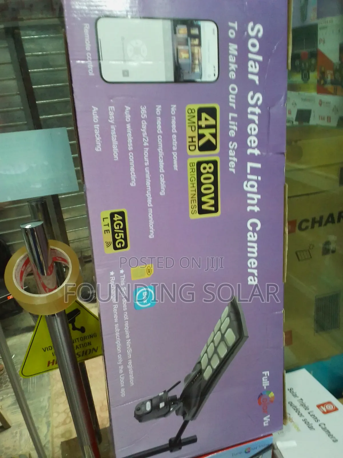 Solar Street Light Camera