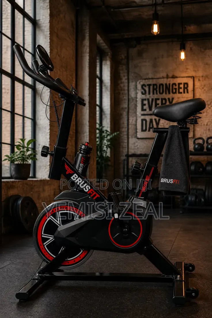 Active Workout Fitness Spinning Bike Machine With 120KG User Weight