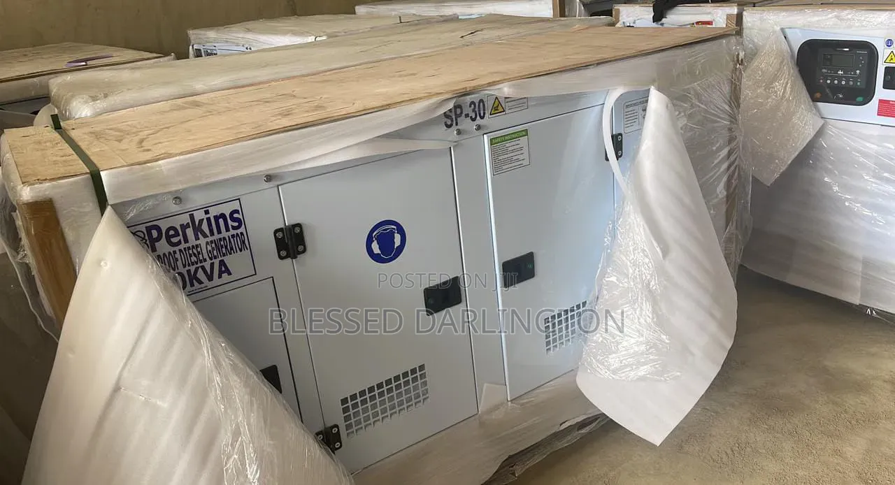 30kva Perkins Soundproof Diesel Generator
