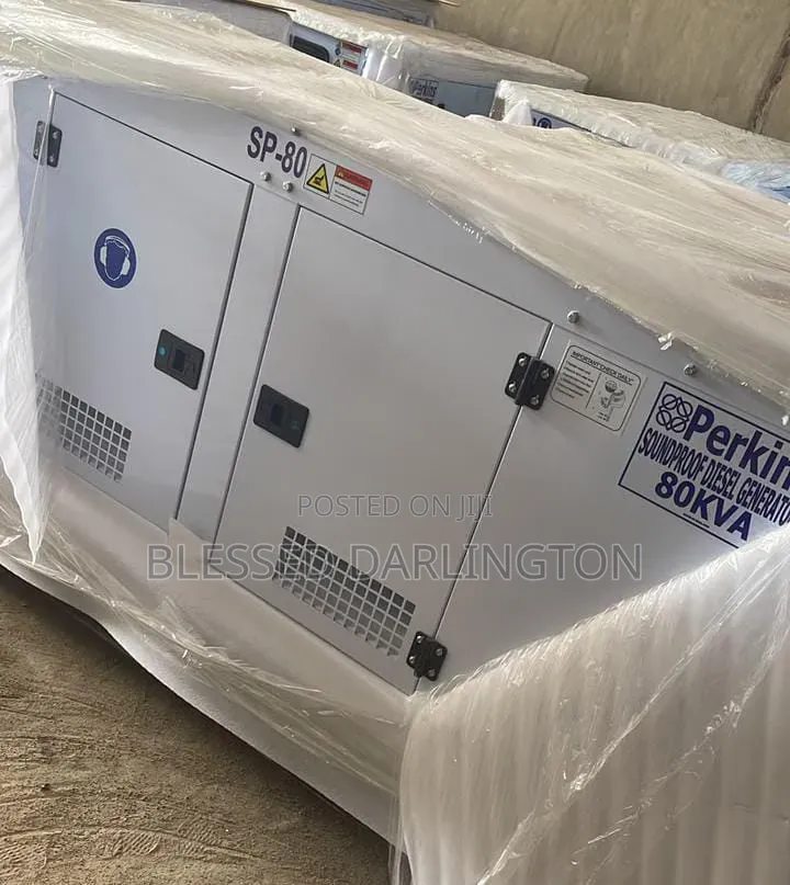 80kva Perkins Soundproof Diesel Generator