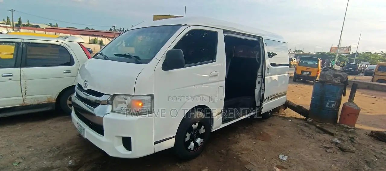 Toyota Hiace Bus Available for Hire