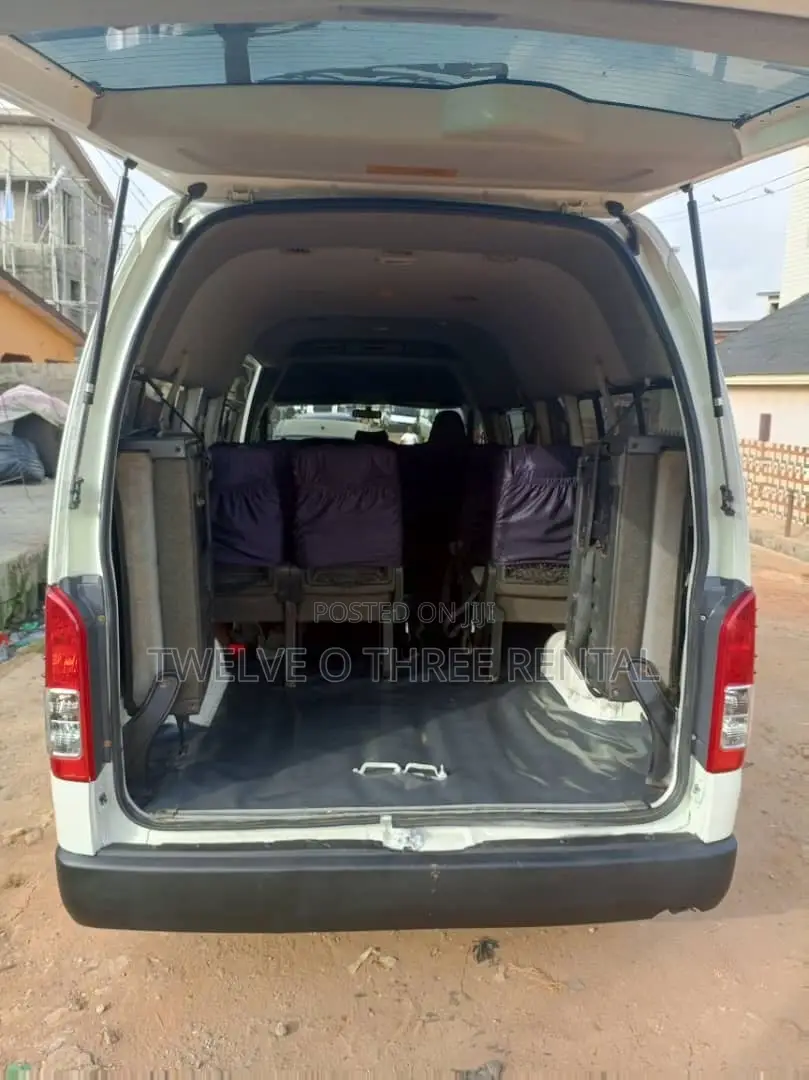 Toyota Hiace Bus Available for Hire