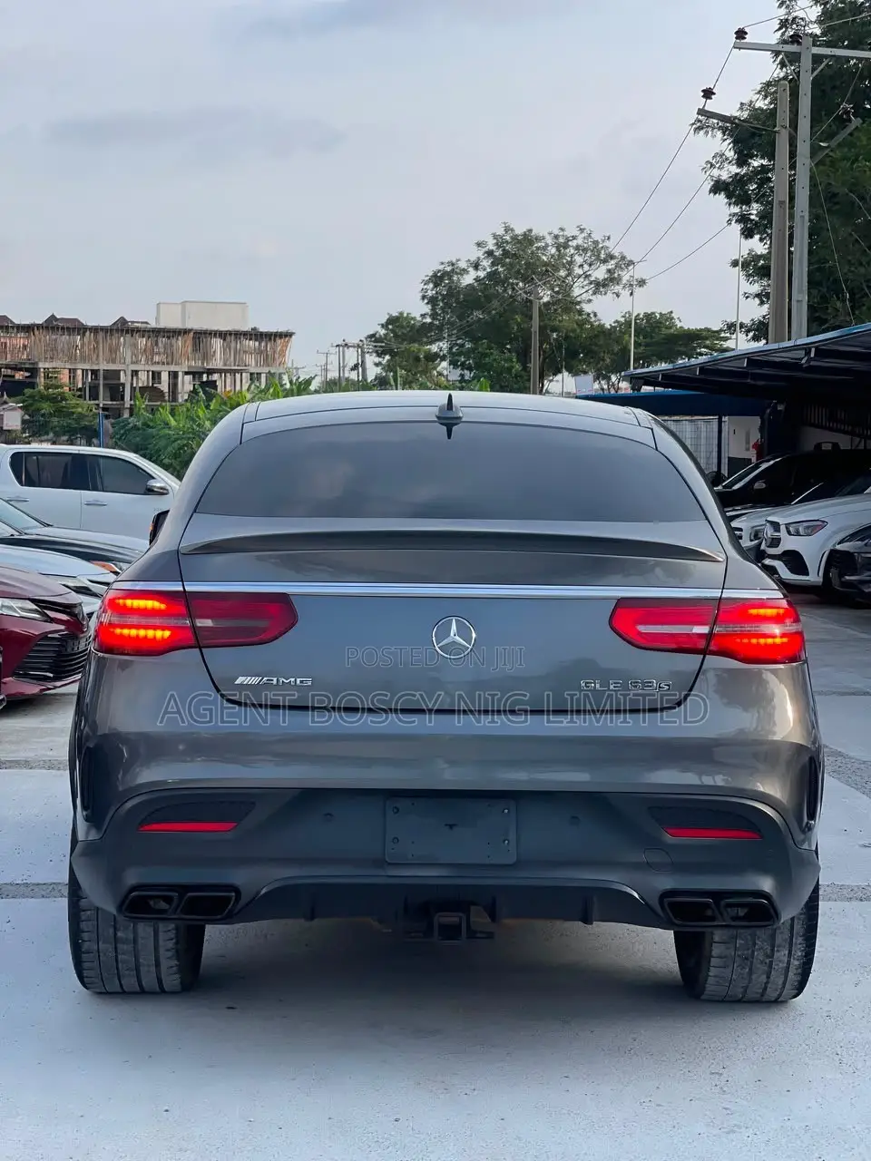 Mercedes-Benz GLE-Class AMG GLE 63 S 4MATIC 2017 Gray