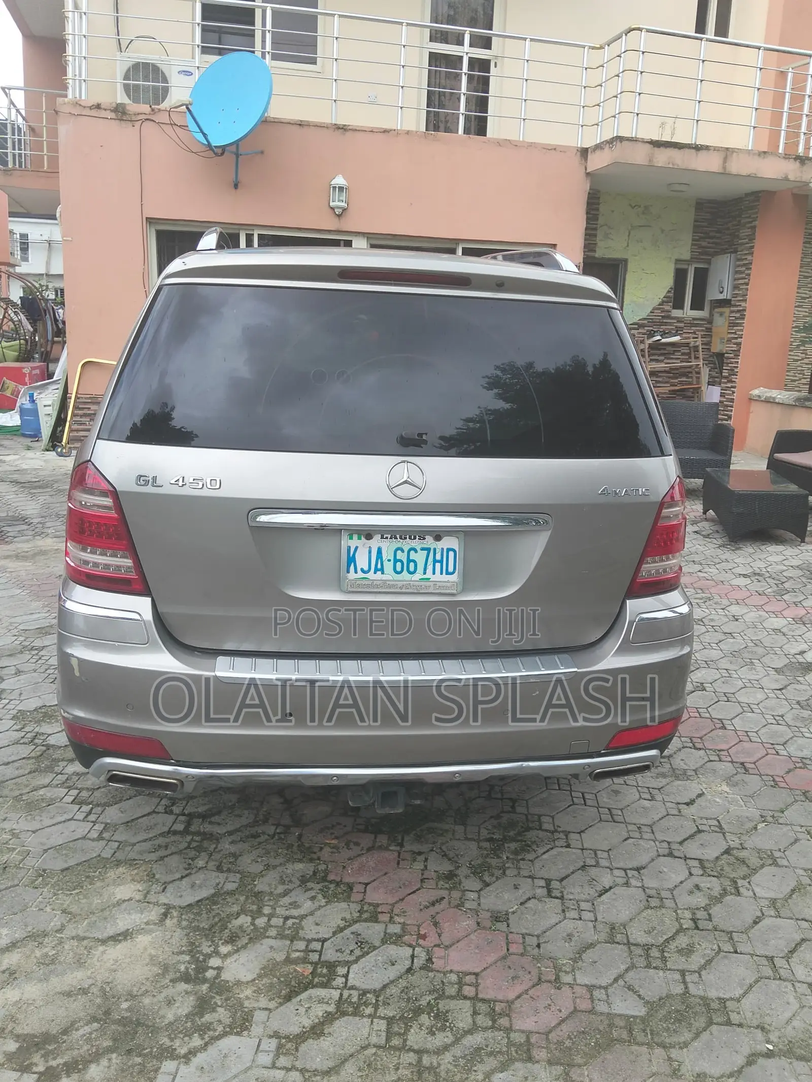 Mercedes-Benz GL-Class GL 450 2008 Gray