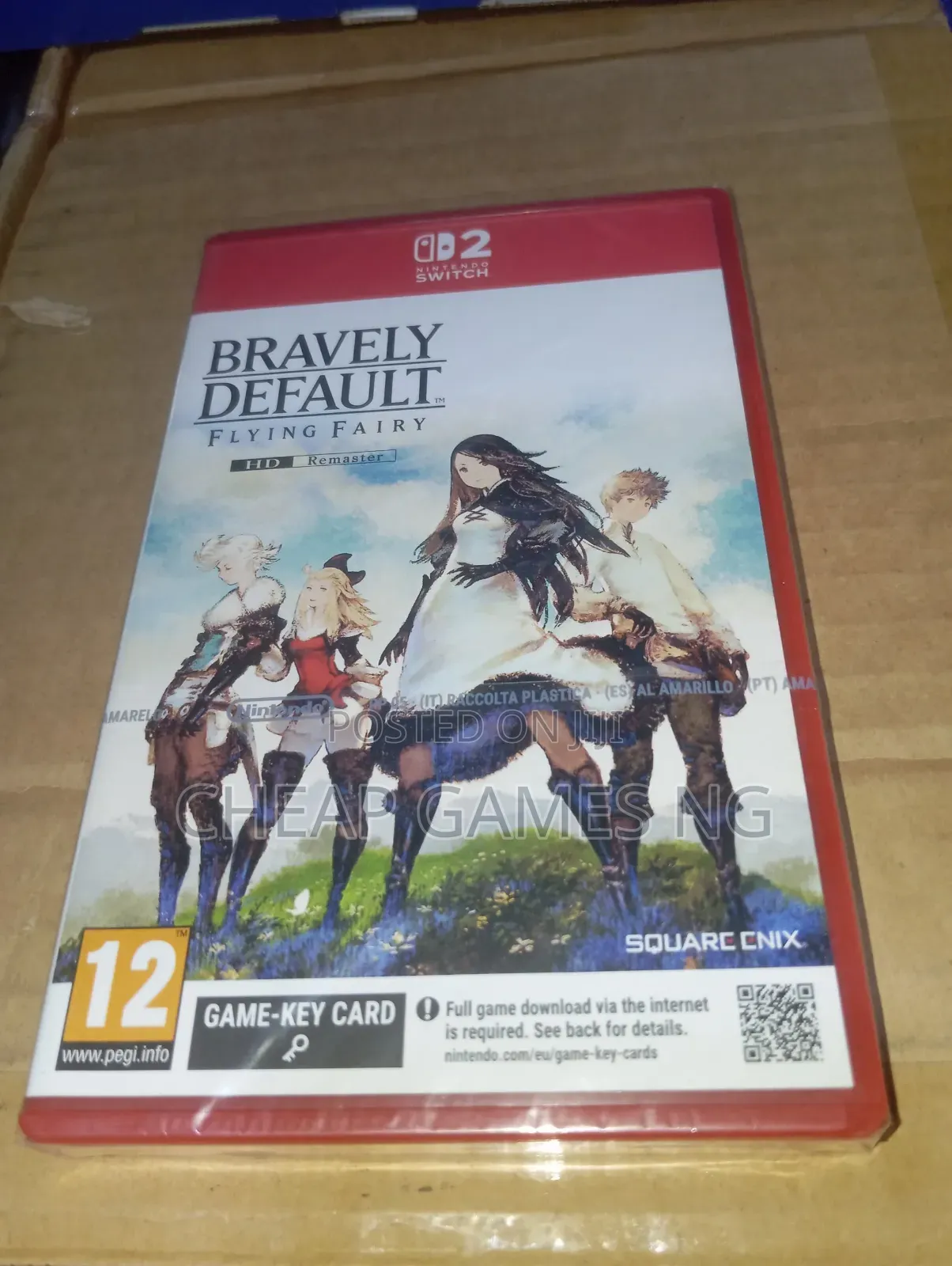 Nintendo Switch 2 Bravely Default Flying Fairy