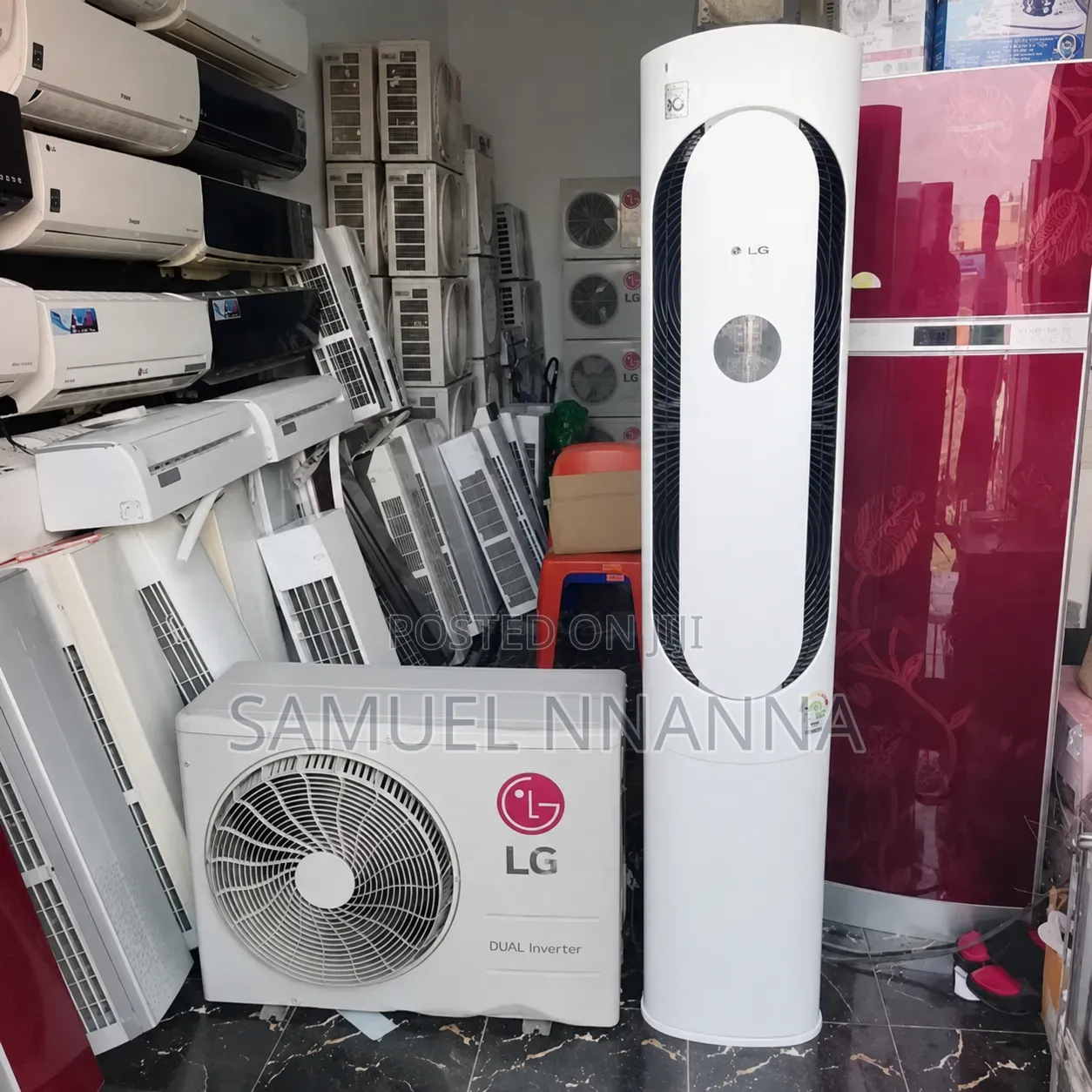 Standing Air Conditioner Unit LG Pure Copper