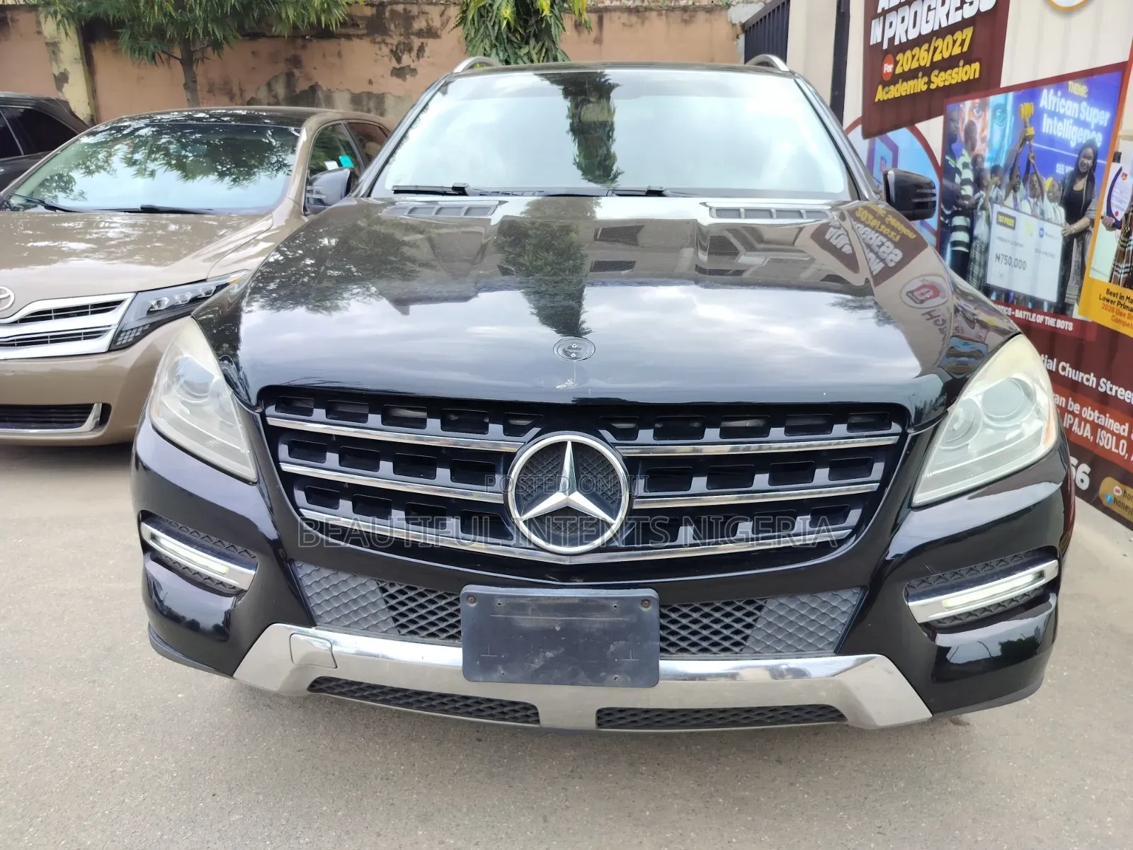 Mercedes-Benz M Class ML 350 4Matic 2012 Black