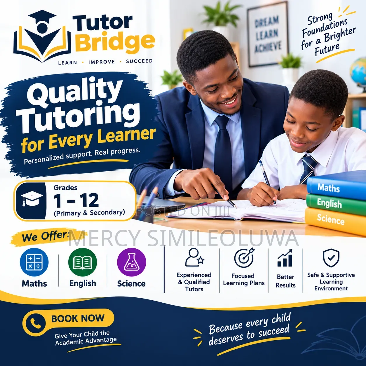 Hre a Professional Home/Online Tutoring