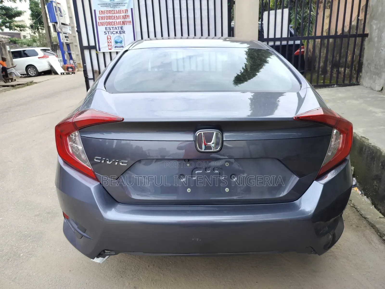 Honda Civic EX 4dr Sedan (2.0L 4cyl) 2017 Gray