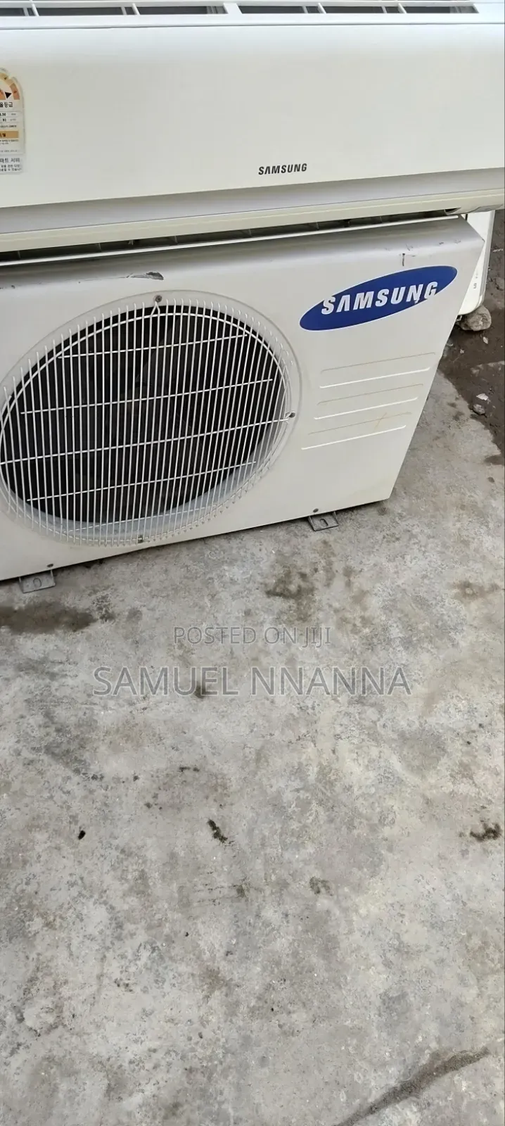 1.5hp Samsung Air Conditioner Direct From Korea Working Perfectly