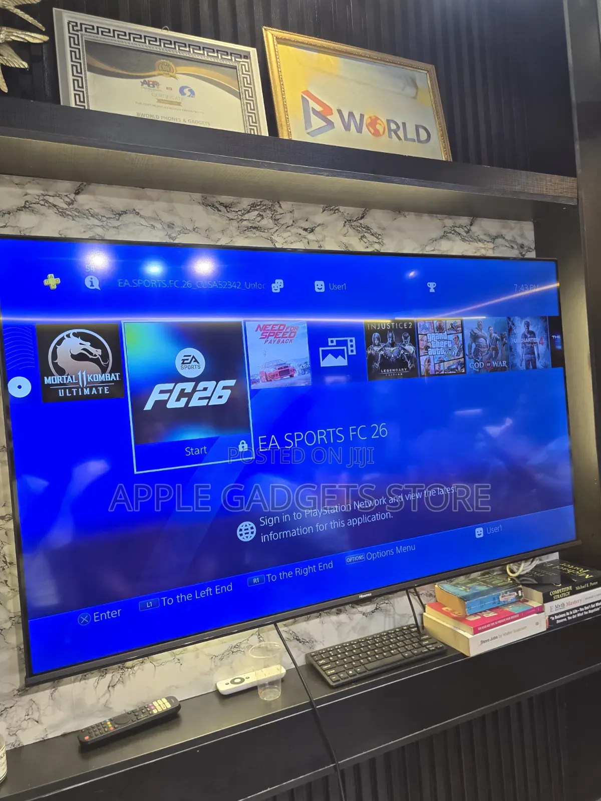 PS4 SLIM Hacked With 7 Games