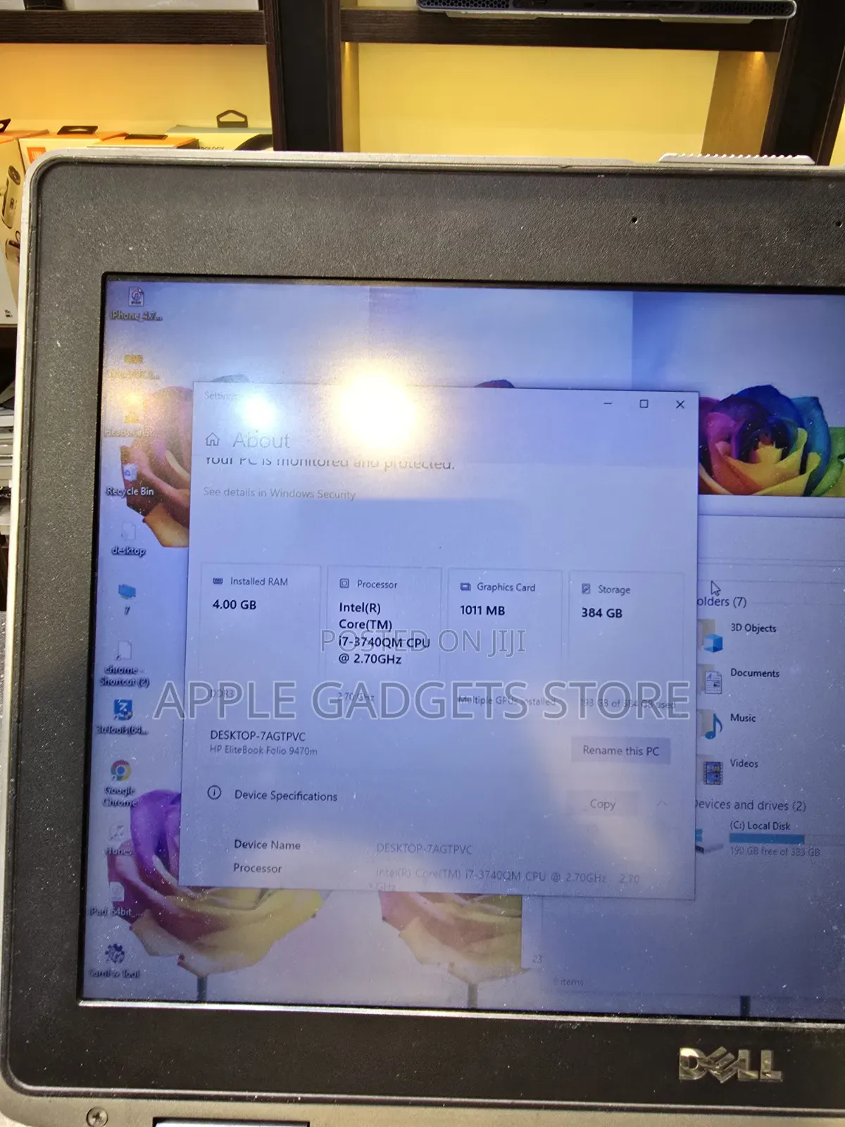 Laptop Dell Latitude E6220 4GB Intel Core i5 SSD 256GB