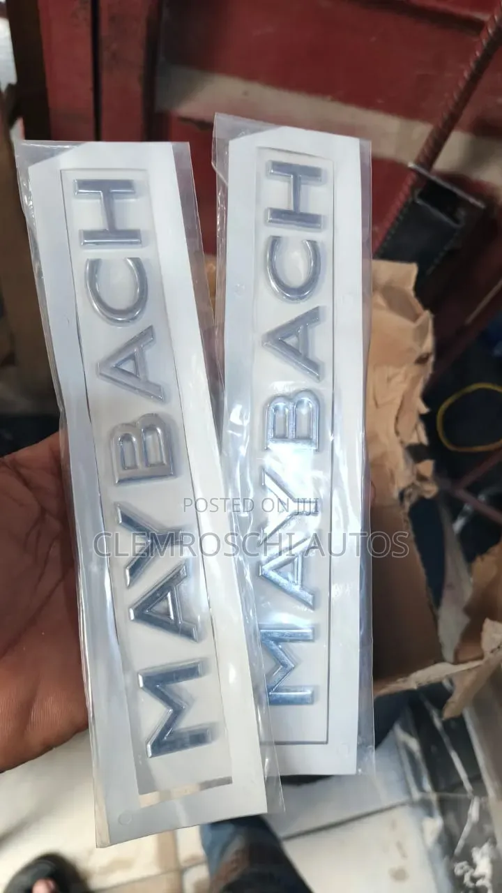 High Quality Certified Complete Brand New Maybach Emblems Logo