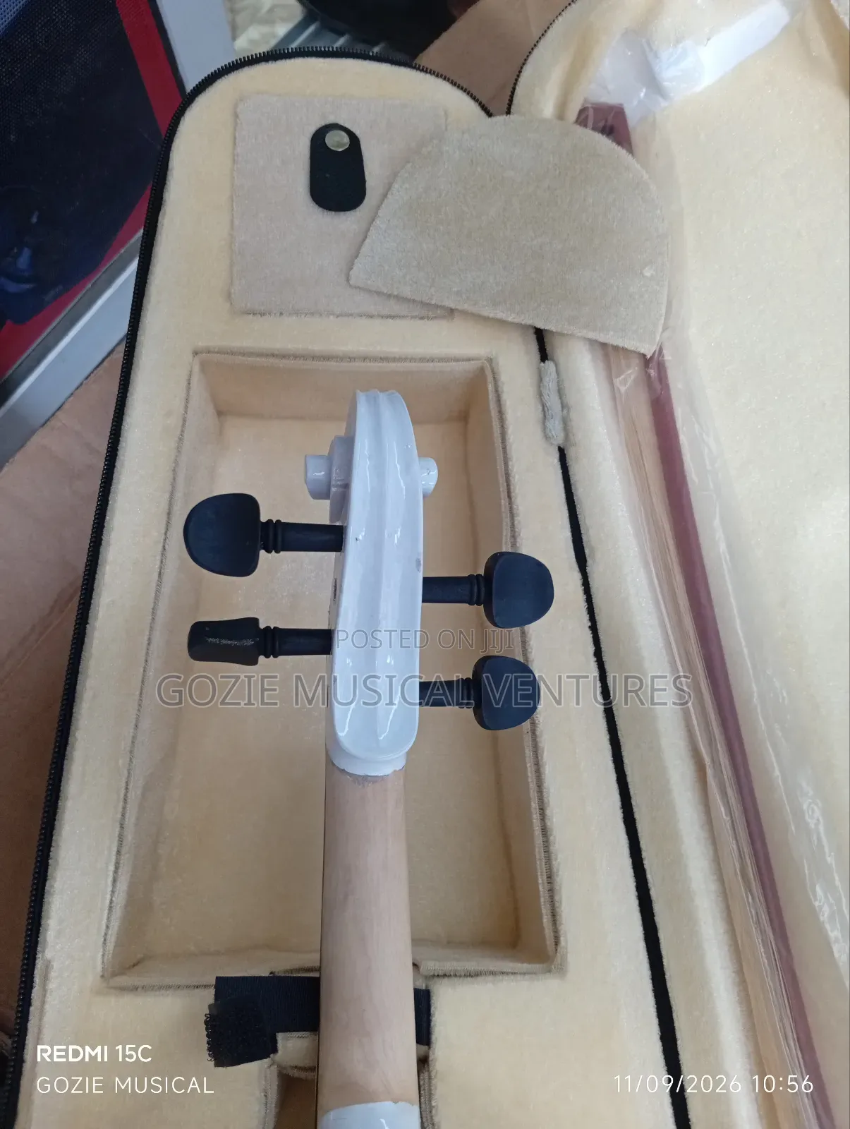 Creed Audio Violin 4/4 ,3/4 White Colour Available