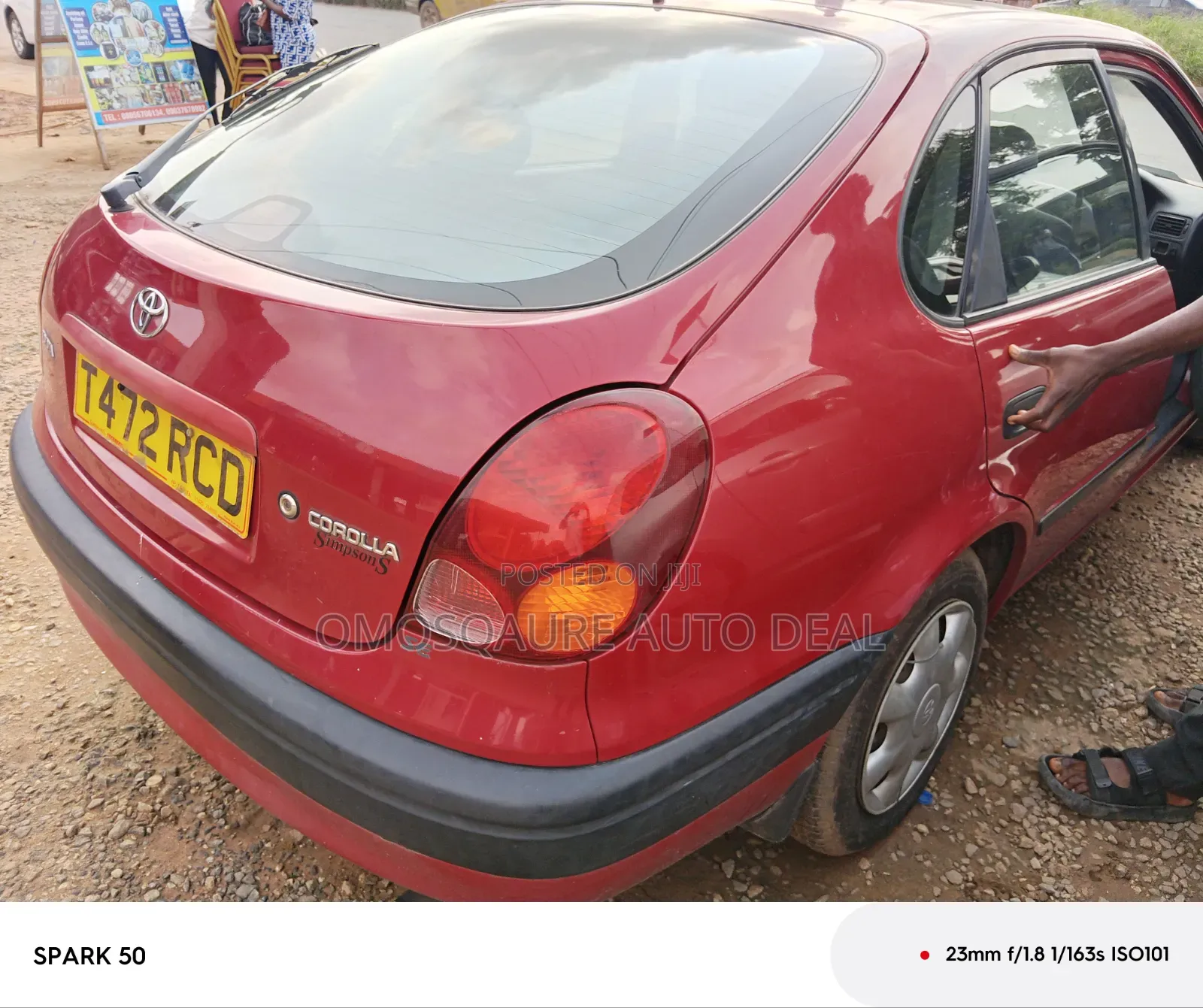 Toyota Corolla 1997 Red