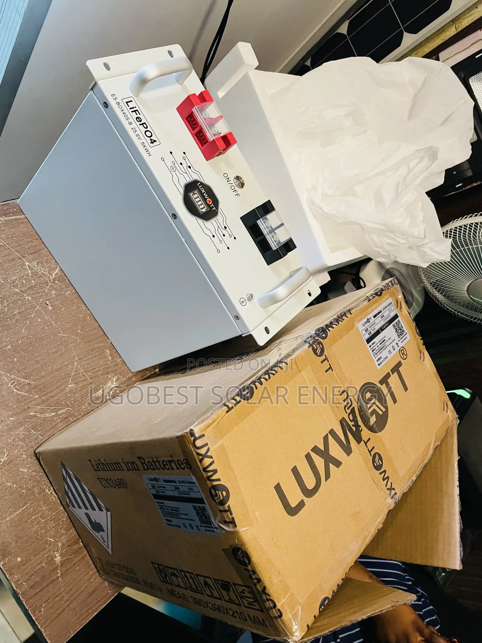 5kwh 24v Luxwatt Lithium Battery