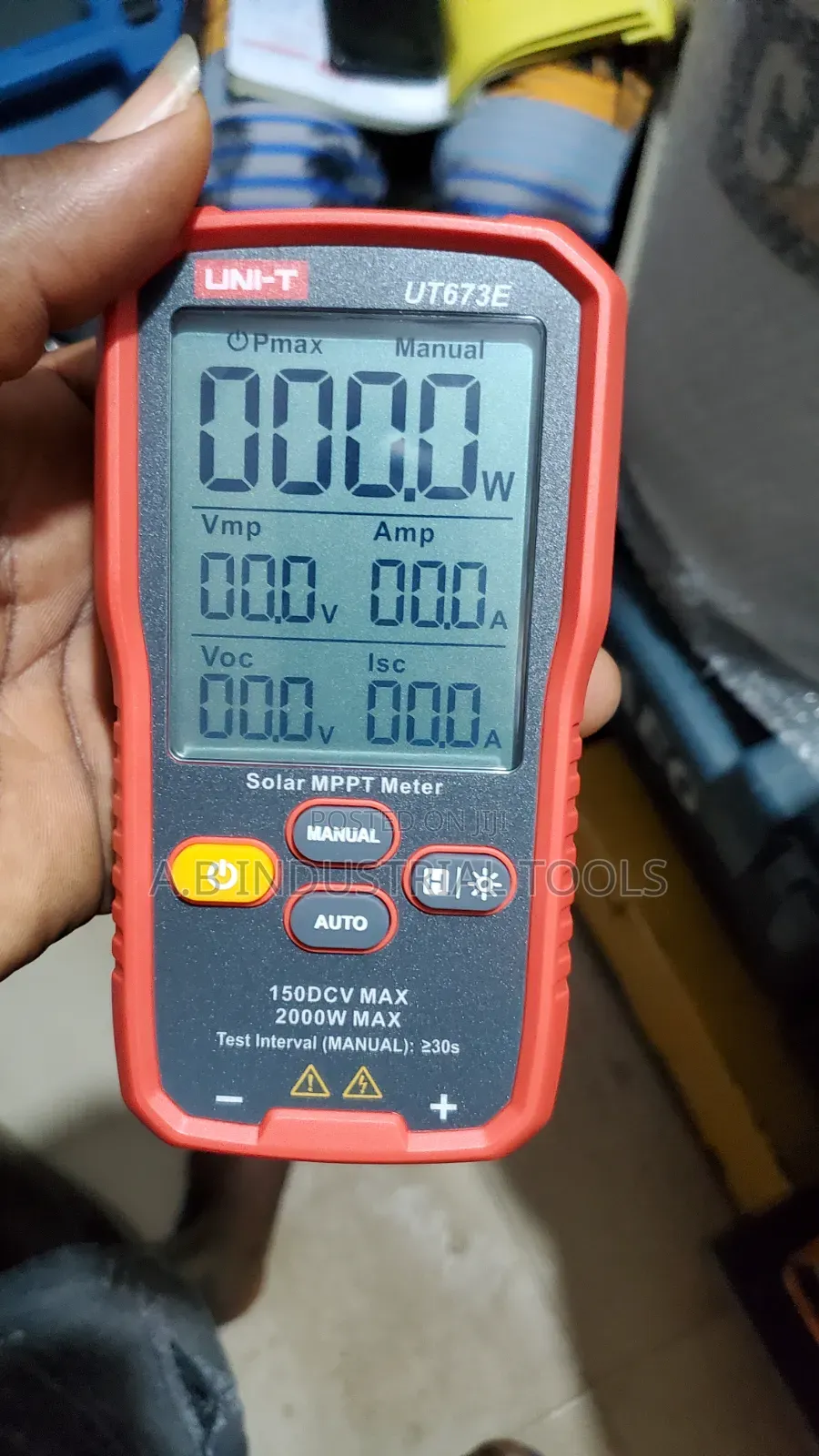 Uni-T Ut673e Solar MPPT Power Meter 2000w