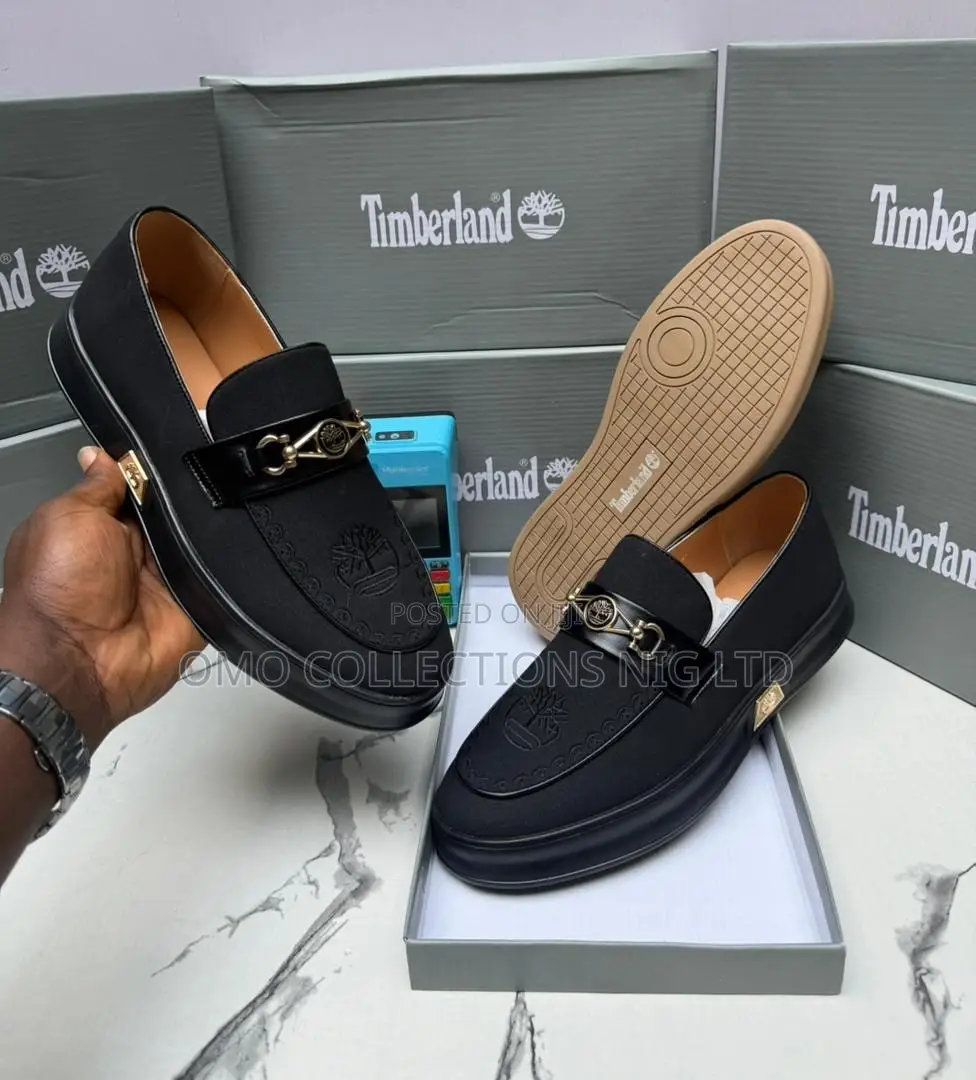Fully Boxed Timberland Men's Shoes - Available in Black and Brown
