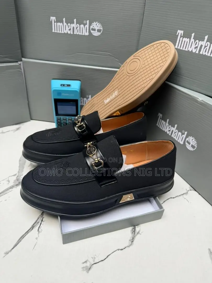Fully Boxed Timberland Men's Shoes - Available in Black and Brown