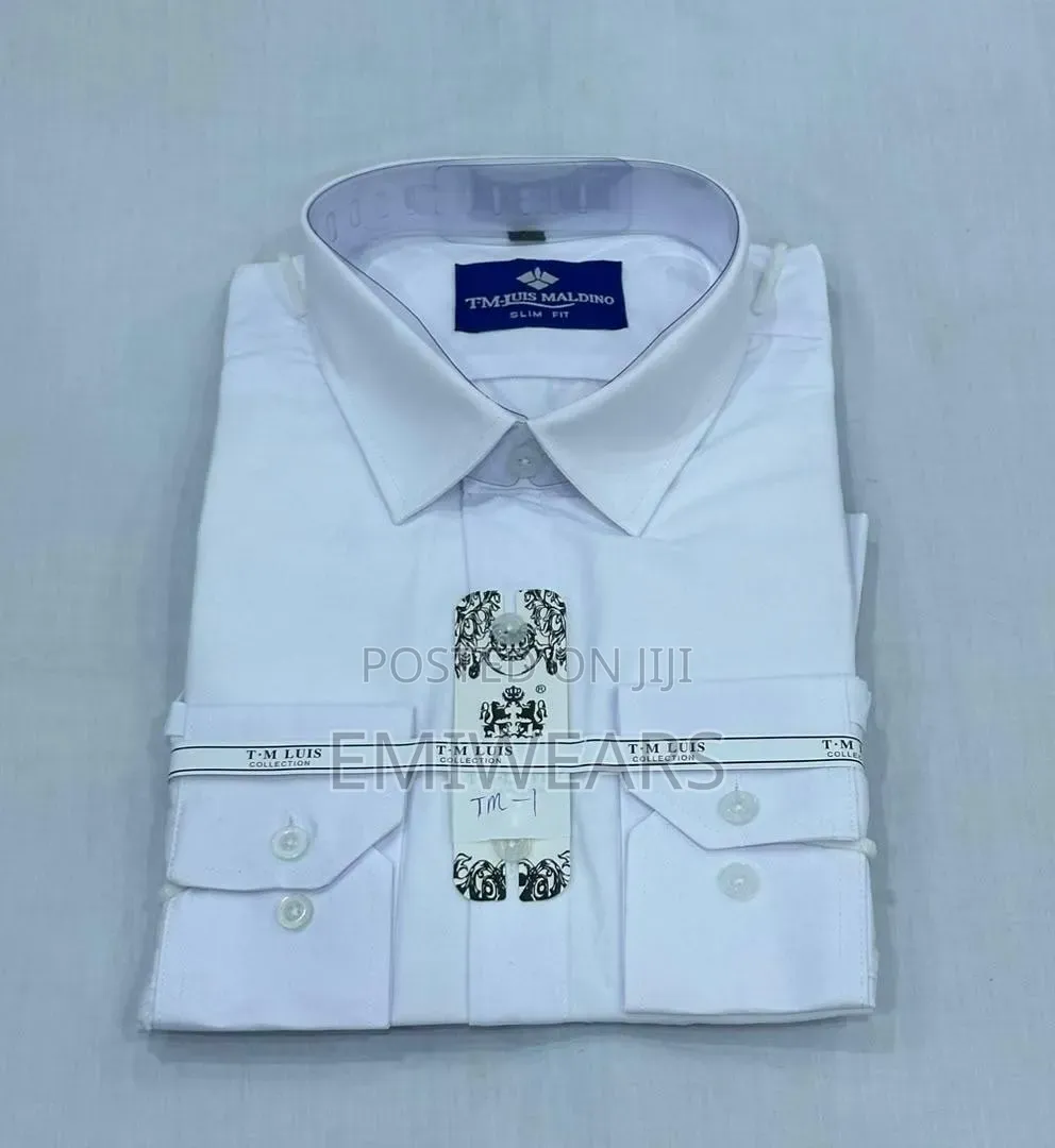 Tm Luis Maldino Slim Fit White Shirt
