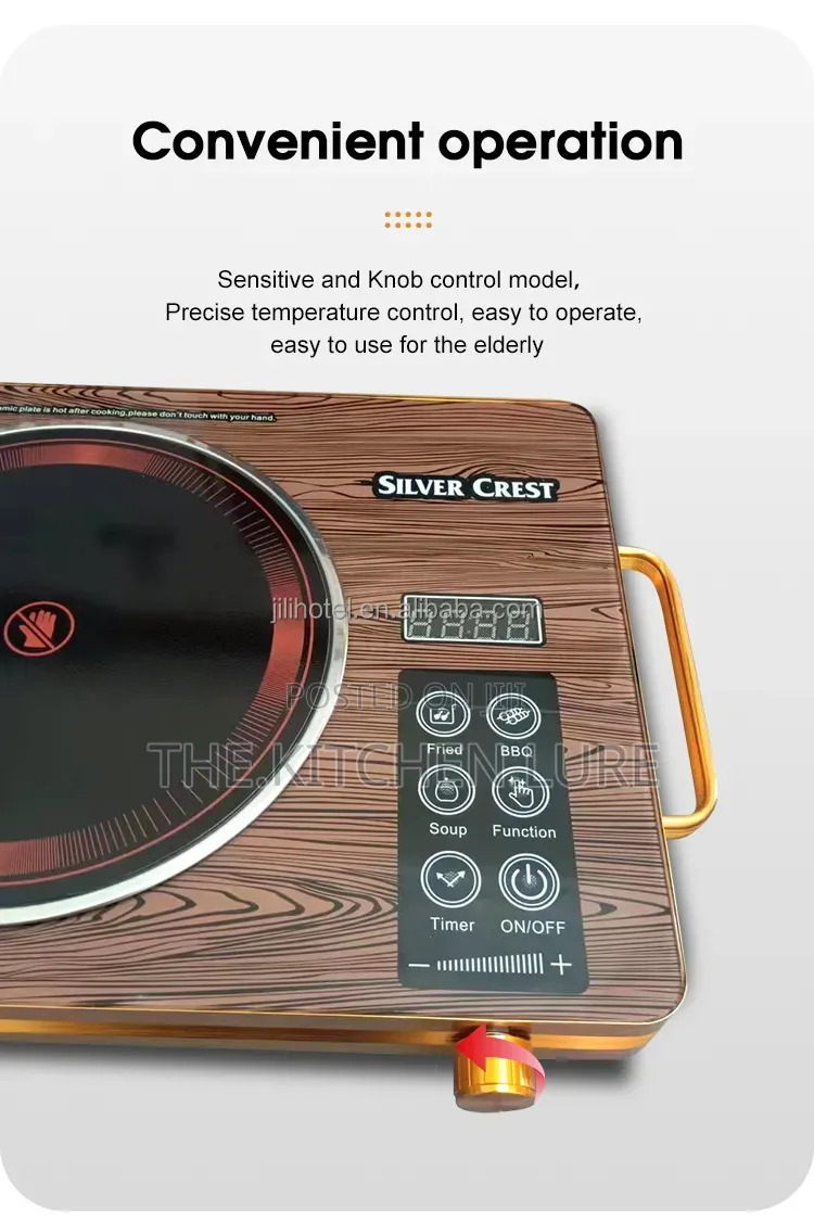 Silver Crest Single Infrared Electric Cooker and Hot Plate