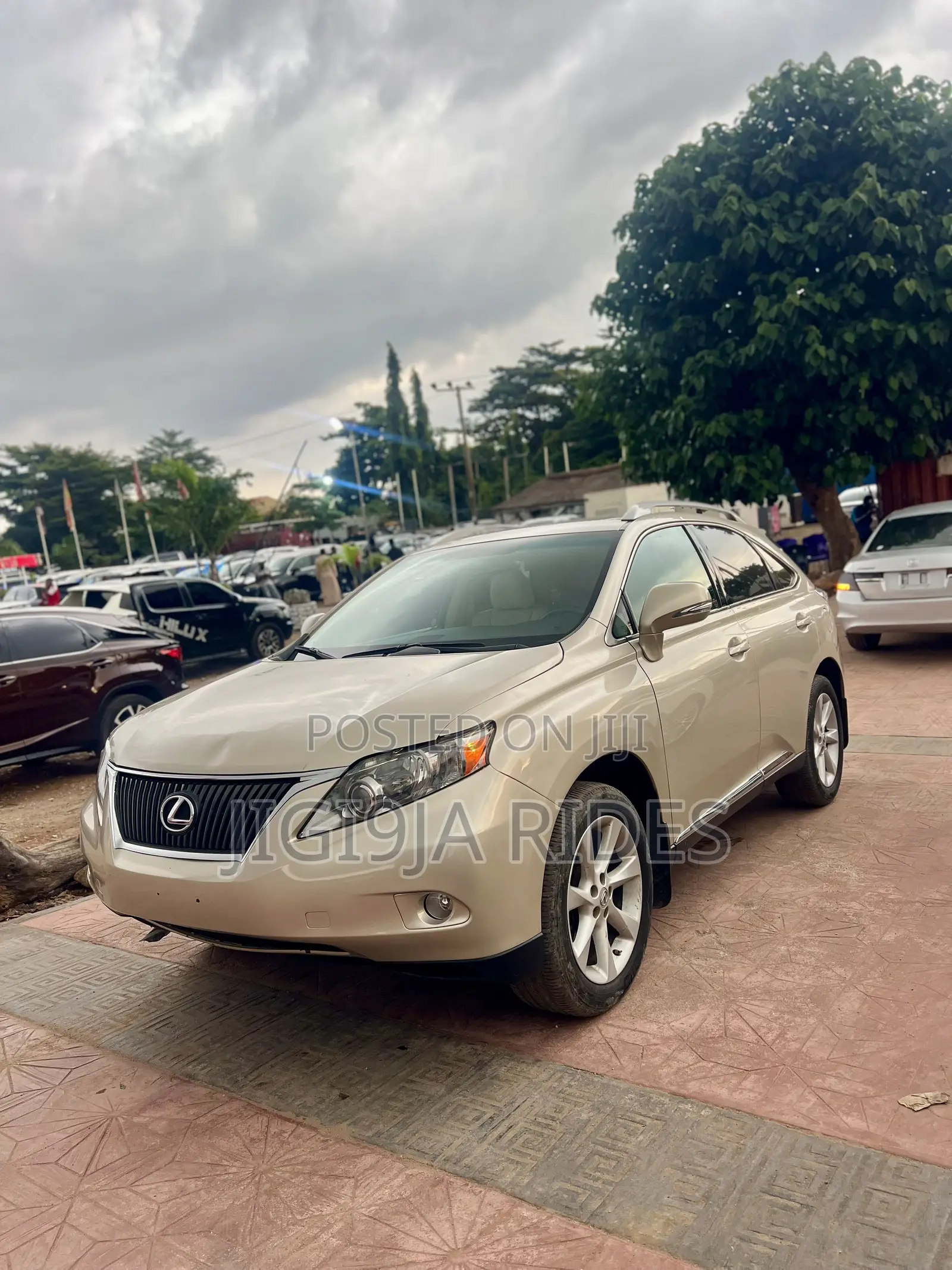 Lexus RX 2012 Gold