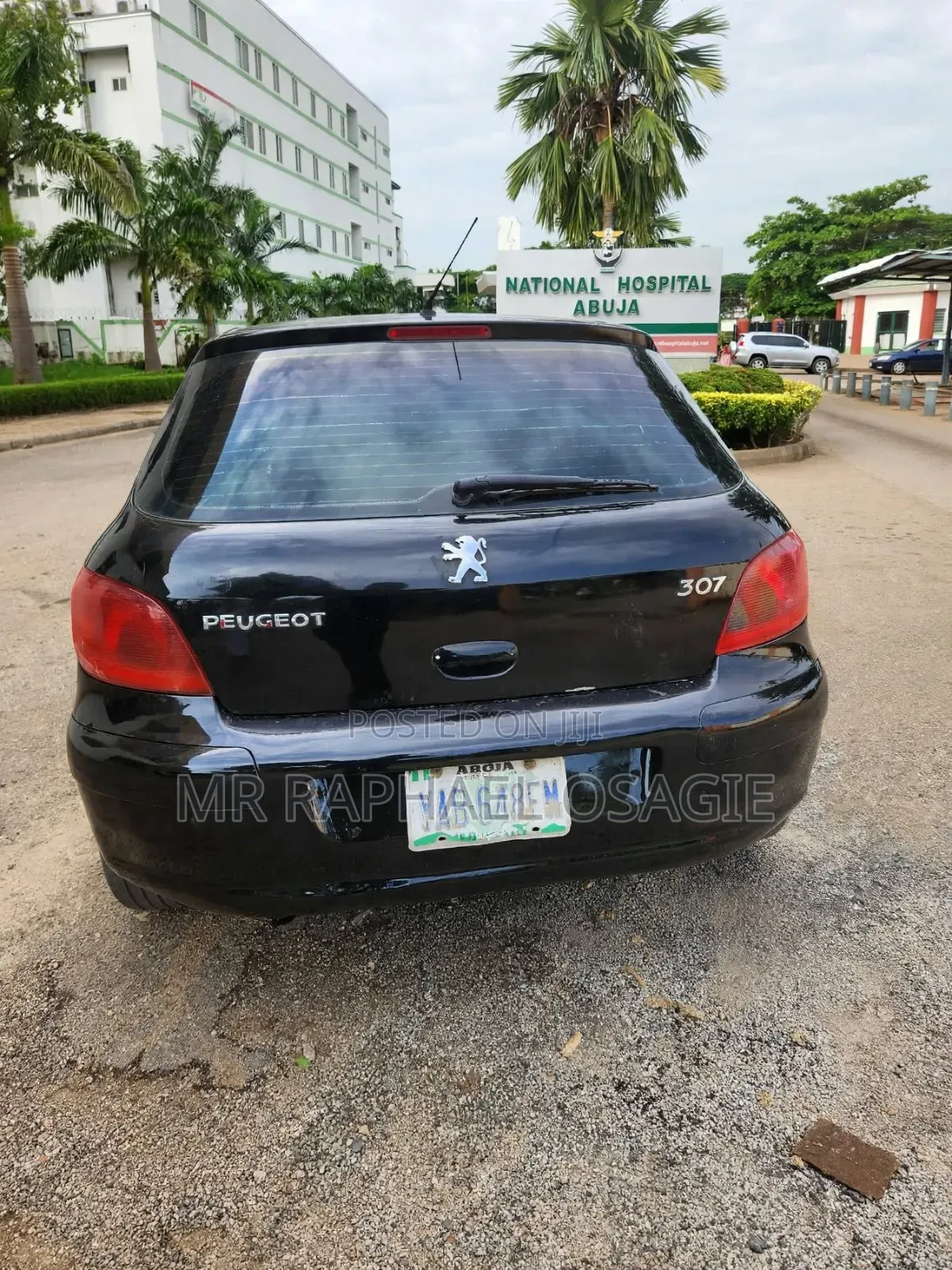 Peugeot 307 2002 Black