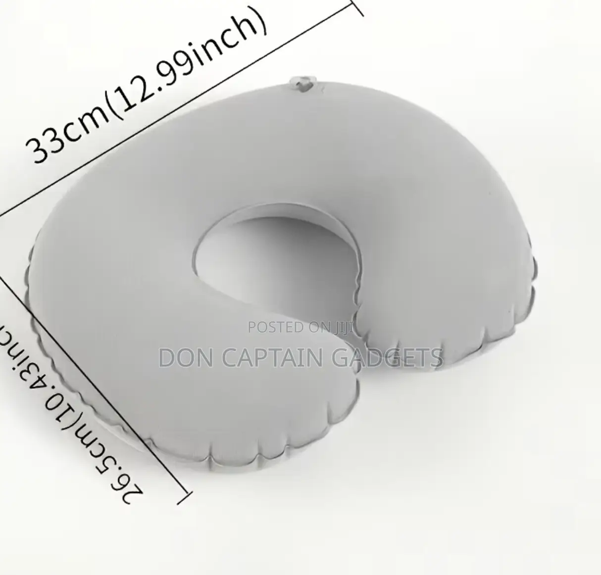 Foldable Inflatable Ergonomic Neck Pillow, Pocket Sized Travel Office