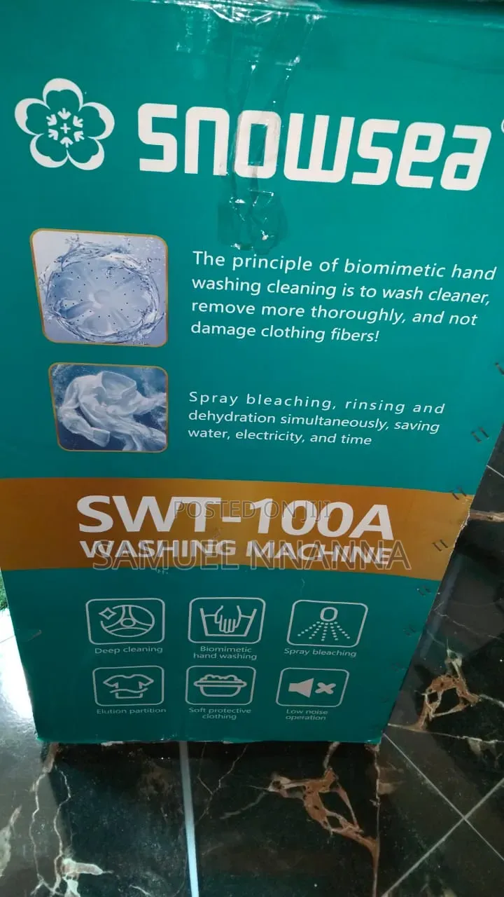 Snow Sea Waching Machine 10 Litre With a 1 Year Garranty