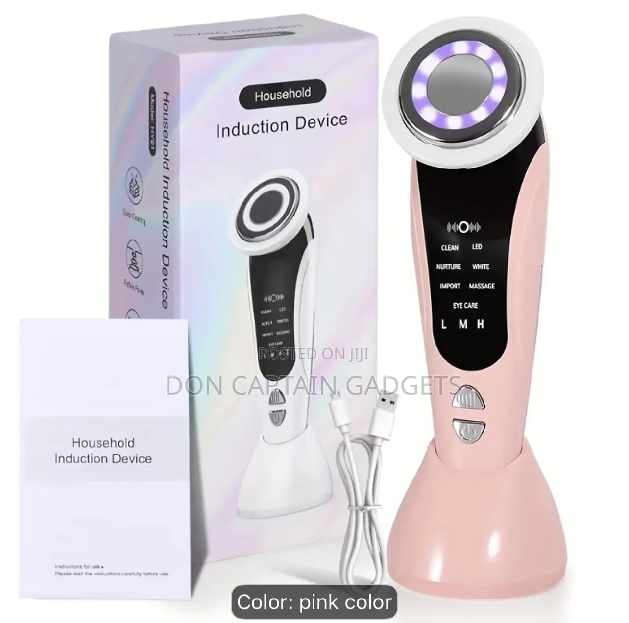 Handheld Facial Lifting Massage Beauty Device Electric v-Face Beauty