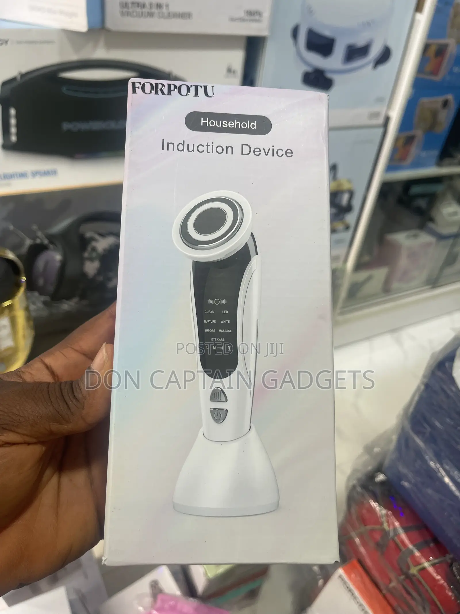 Handheld Facial Lifting Massage Beauty Device Electric v-Face Beauty
