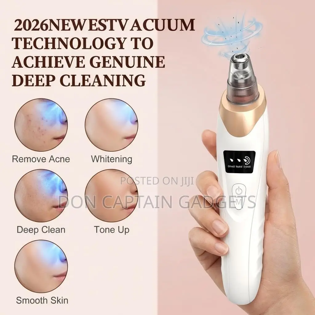 3pcs Suction Rechargeable Cleansing Device Nose and Pore Cleaner,
